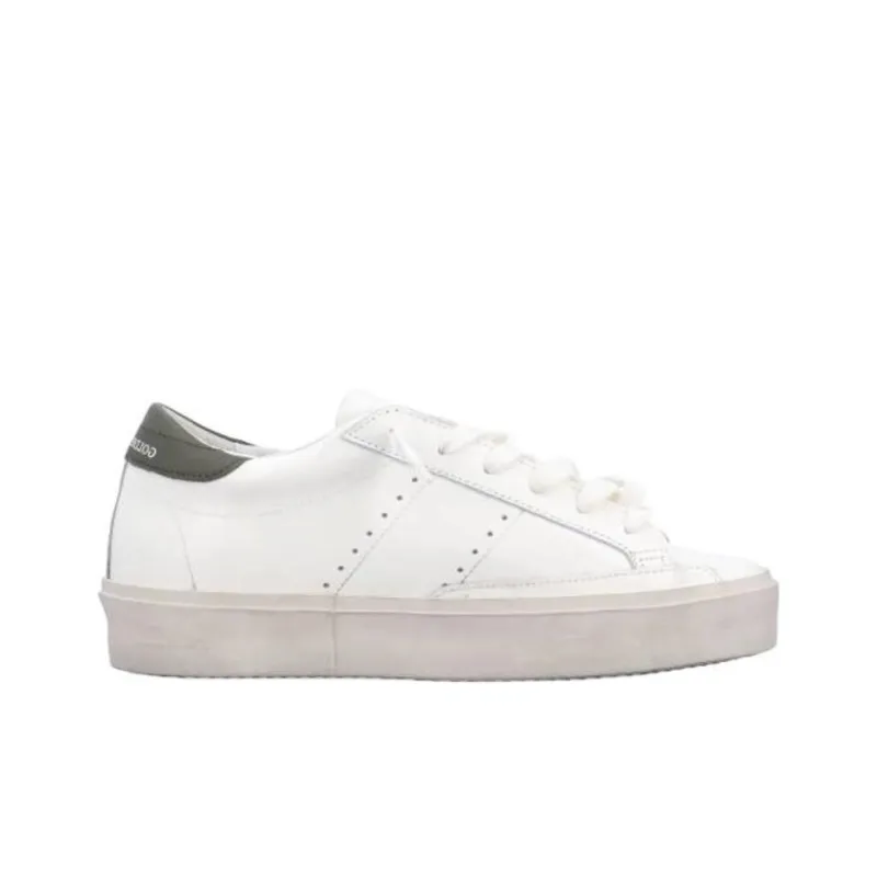 Golden Goose Hi Star White Pink Silver Women's-1