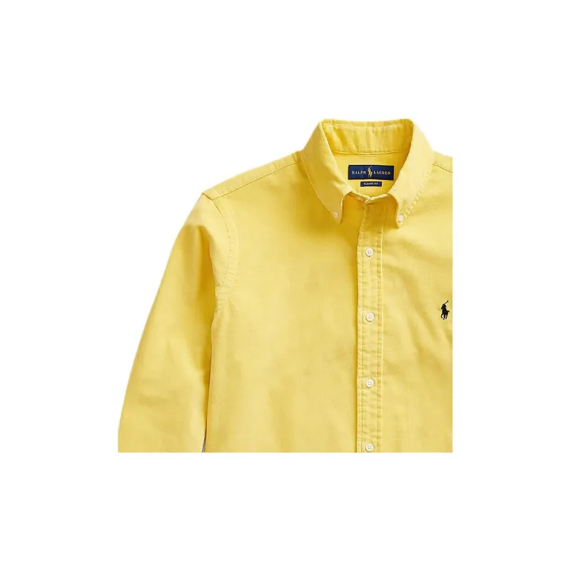 Polo Ralph Lauren FW23 Shirt Men's Yellow-4