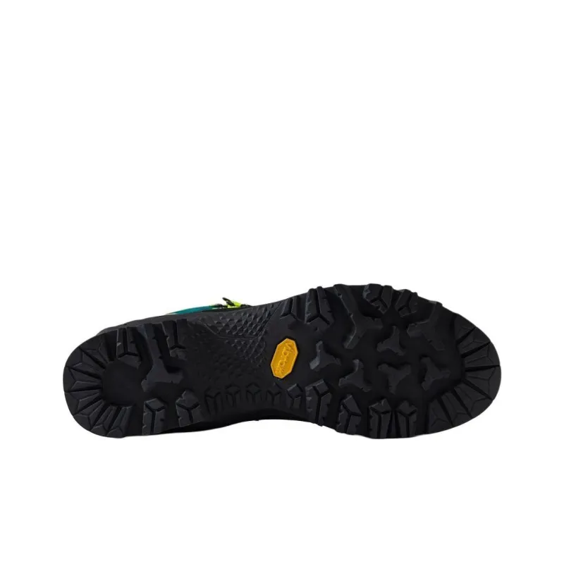 SALEWA Anti-Slip Wear-Resistant High-Top Hiking Shoes Women's Turquoise-3