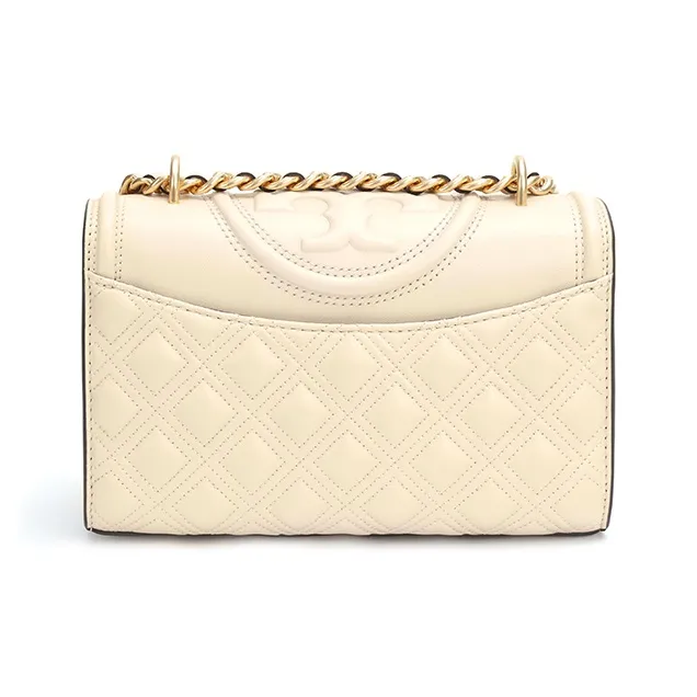 TORY BURCH Fleming Small Convertible Shoulder Bag New Cream-2