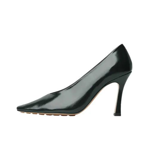 Bottega Veneta Sofia Irregular Heel High Heels 9cm Women's Green