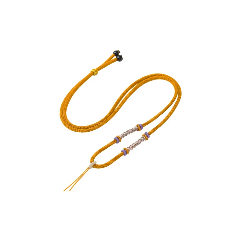 Moon Jewelry Braided String Necklaces Unisex-12