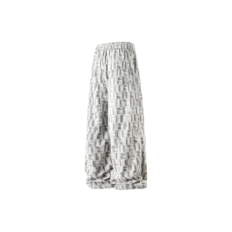 HOKLV Casual Pants Unisex White-1