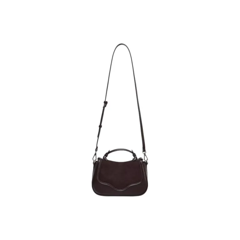 ZARA PU Crossbody Handbags Women's Light Beige-1
