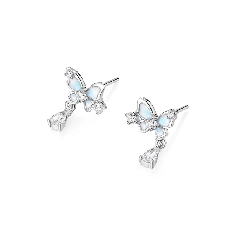 KADER 925 Sterling Silver Necklaces Women's Blue, Year Of The Snake Bestie Gift Box-9