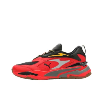 PUMA RS Fast Anti Slip Wear Resistant Low Top Casual Shoes Men's Red Black