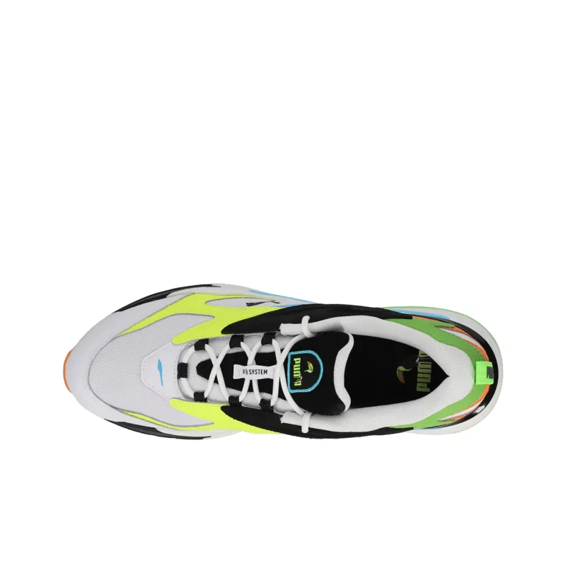 PUMA RS Fast Anti Slip Wear Resistant Low Top Casual Shoes Men's White-3