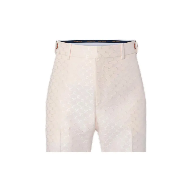 LOUIS VUITTON SS24 Casual Pants Men's Beige-3
