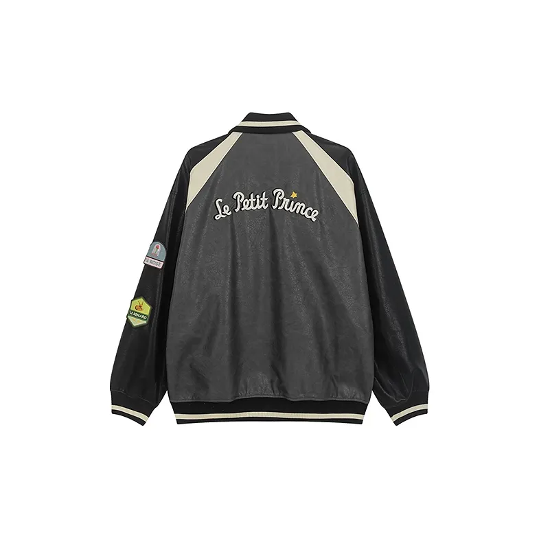 Bosieagender X The Little Prince Baseball Jacket Unisex-1