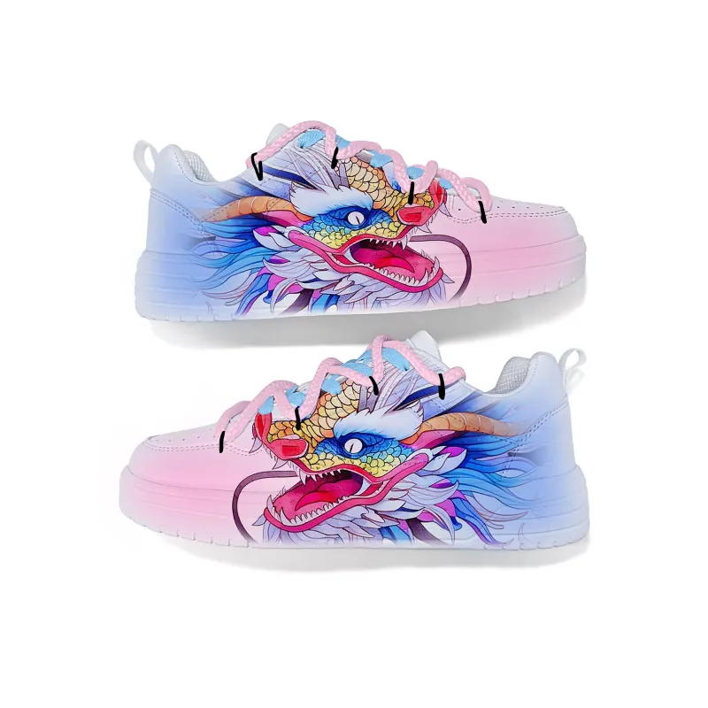 Cold Cicadas Yesterday Anti-Slip Wear-Resistant Lightweight Breathable Low-Top Skateboard Shoes Unisex-2