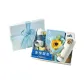 Insulated Cup+Laptop+Writing Pen+Pepsi+Cheering Duck+Bouquet+Blue Box