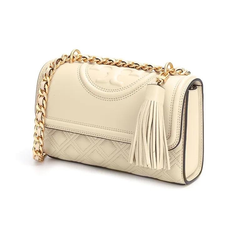 TORY BURCH Fleming Small Convertible Shoulder Bag New Cream-1