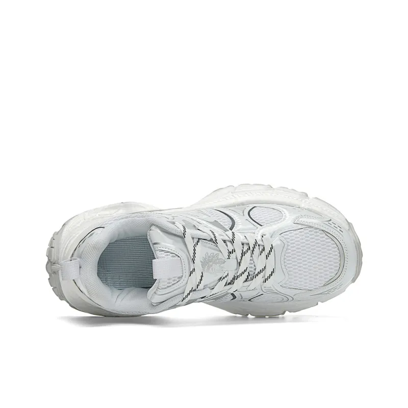 ZOIBBOE Cushioning, Slip Resistant, Abrasion Resistant, Height Increasing Low Top Chunky Sneakers Unisex-3