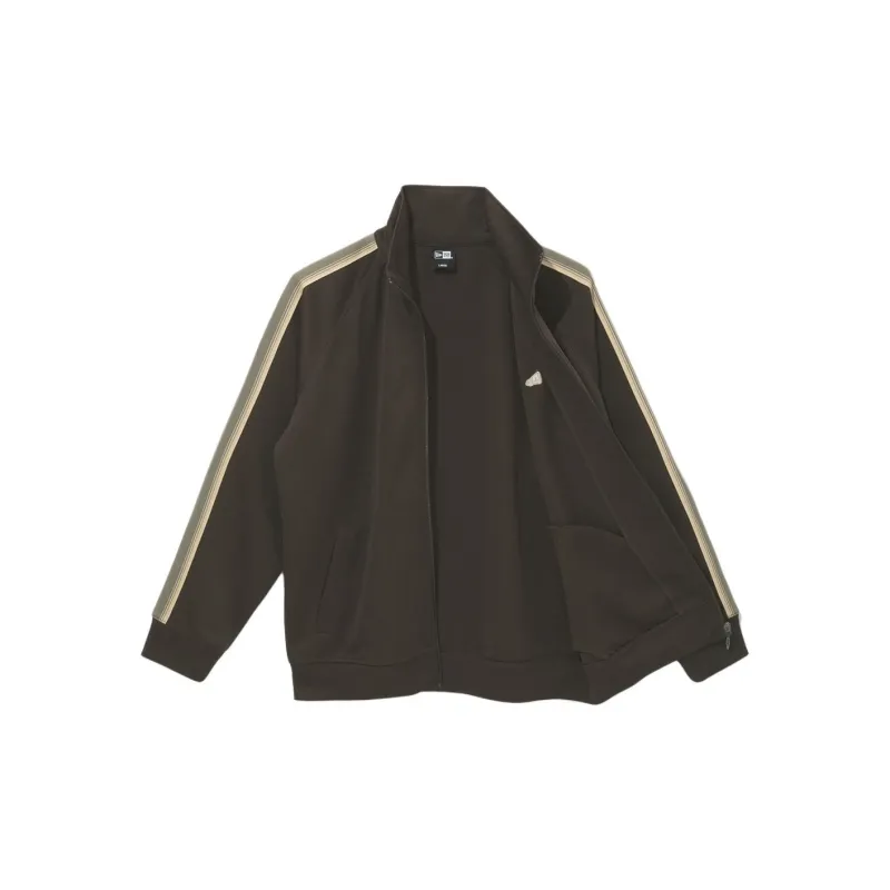 New Era Jacket Korean Style Unisex Brown-2