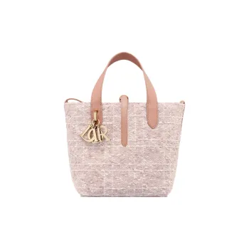 DIOR Toujours Cotton Native Bag, Shoulder Bag, Crossbody Bag, Handbag Small Size Women's Rose Pink