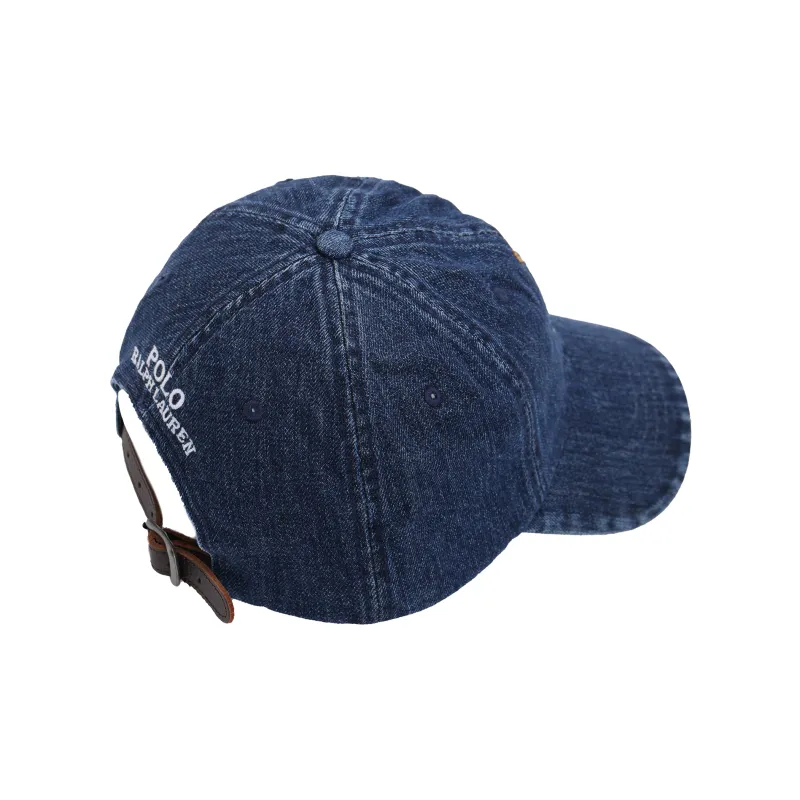 Polo Ralph Lauren Cotton Baseball Caps Unisex Blue-2