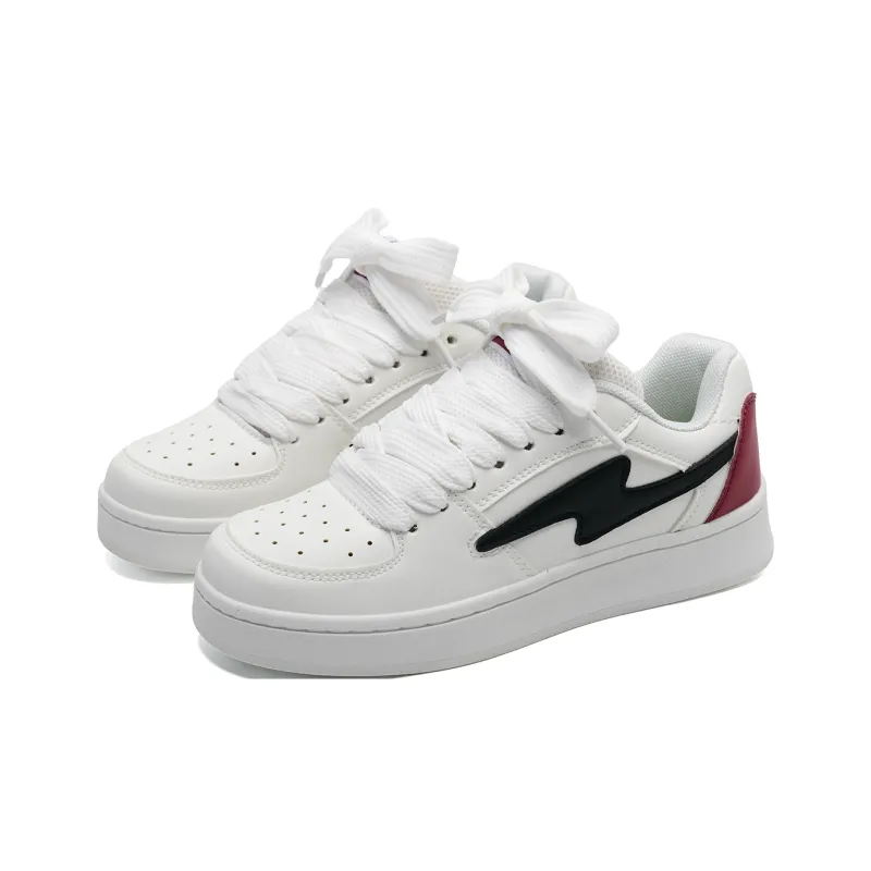 OAOQ Cushioning Height Increasing Abrasion Resistant Lightweight Mat Low Top Casual Shoes Unisex-118