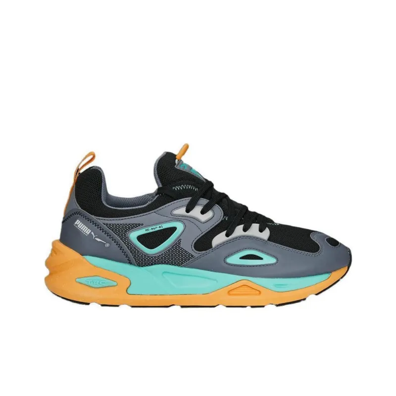 PUMA Trc Blaze Anti Slip Wear Resistant Low Top Casual Shoes Men's Black-1