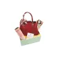 "Auspicious Clouds Embroidery Bag-Luxurious Red" Insulated Cup+Bouquet+Box