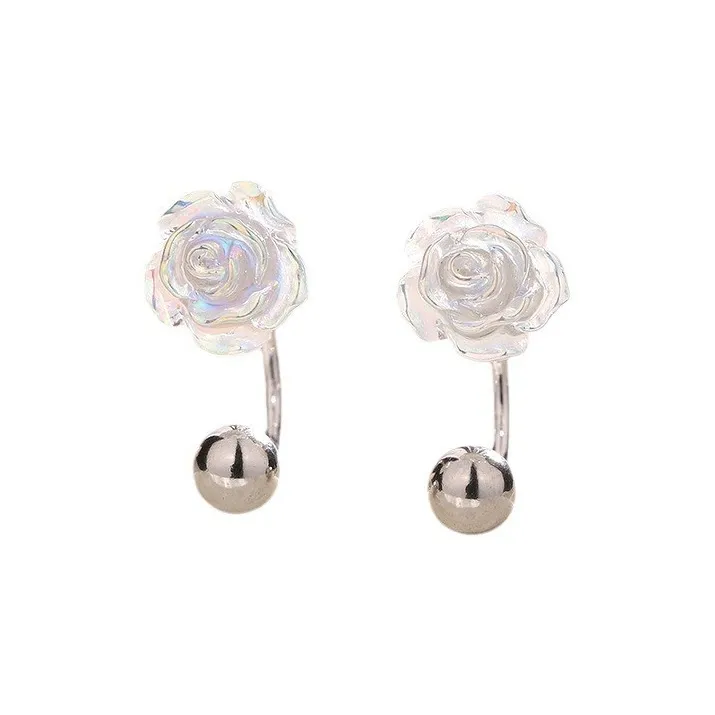 QIANFANGDAHUANGYE Resin Stud Earrings Women's-0