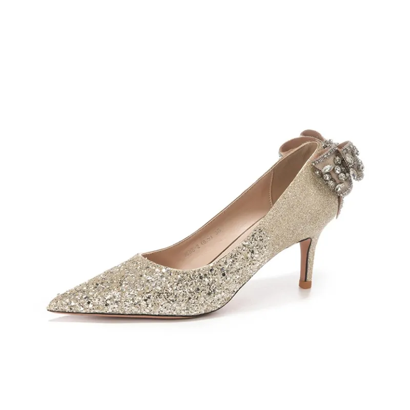 XIMO BULL Slim Heel High Heels Women's-4