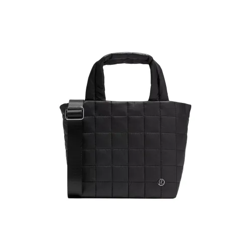 Lululemon Recycled Polyester Tote Bag, Shopping Bag, Shoulder Bag, Handbag Small Size Women's Black