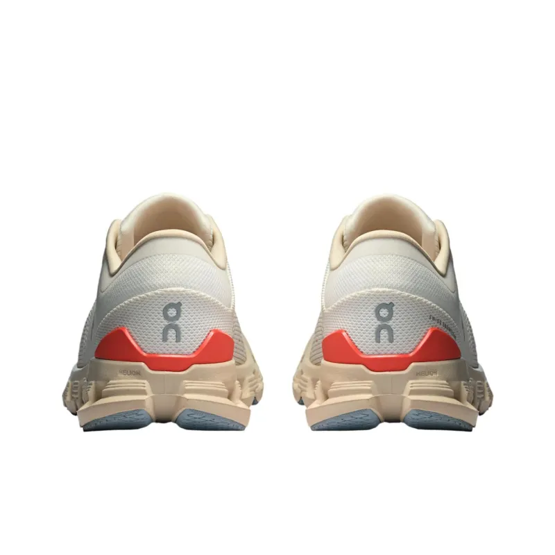 On Running Cloud X 4 Ivory SalmOn Women's-3