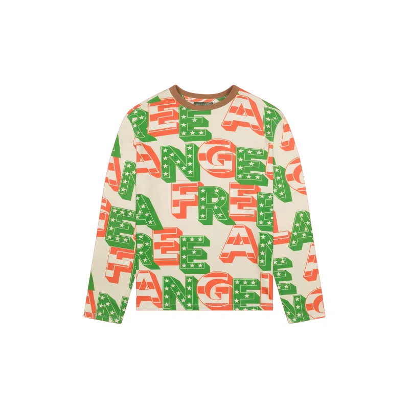 Denim Tears Long Sleeve Free Angela Tee-1