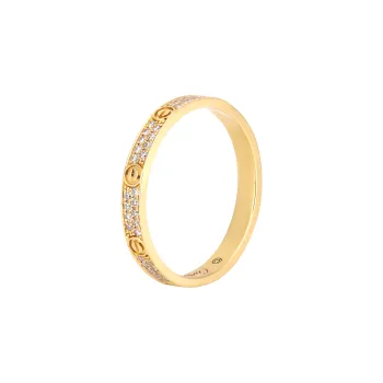 Cartier 18kt Rose Gold Love Ring