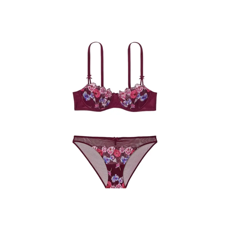 Victoria's Secret Underwear Set Women's Fuchsia-0