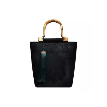 Boniu Polyester Handbag Women's Black