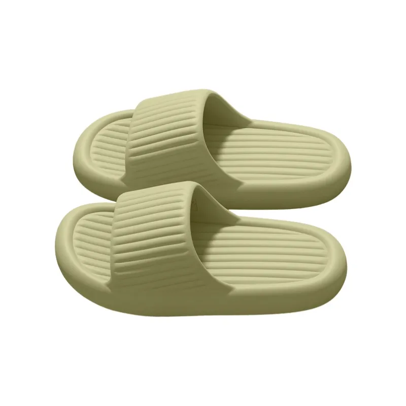 LUNNIFEIYA Squashy And Bouncy Feeling Slippers, Home Indoor Quiet Slip Resistant Platform, Odor Free EVA Home Slippers-4