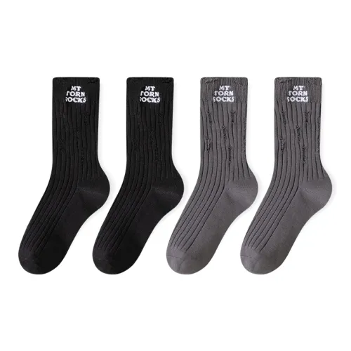 Moremoli Mid Calf Socks Women's 4 Pack