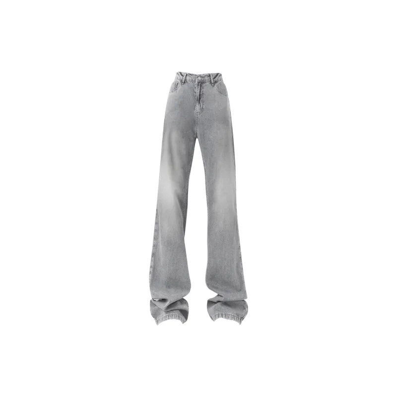 HOKLV Jeans Unisex Black-6