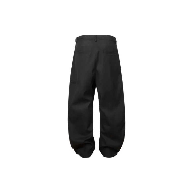 ORANGE DRAGON Suit Trouser Unisex Black-1