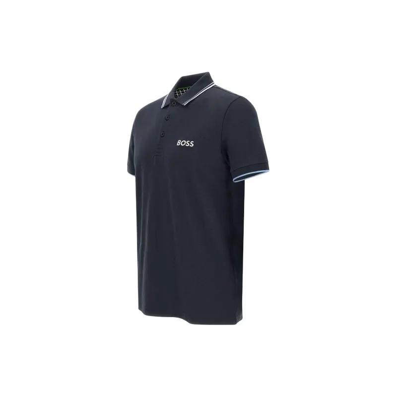 Boss HUGO BOSS Logo Embroidered Short Sleeved Polo Shirt-2