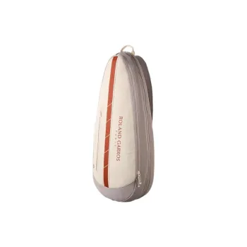 Wilson French Open Collaboration PU Shoulder Bag Unisex Cream & Red Earth Tone