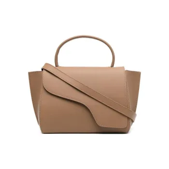 ATP Atelier Leather One Shoulder Handbags Women's Beige