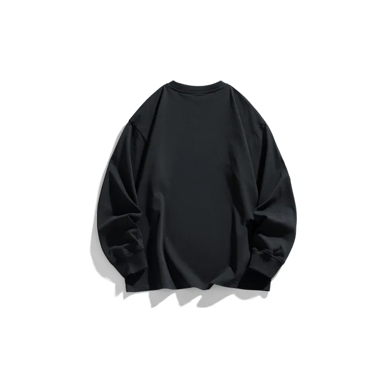 FONDLOOK Long-Sleeved T-Shirts Unisex-3