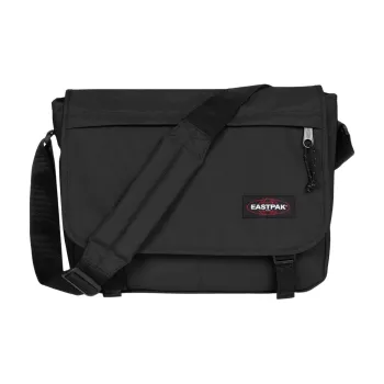 EASTPAK Polyester Shoulder Bag Large Size Unisex Black