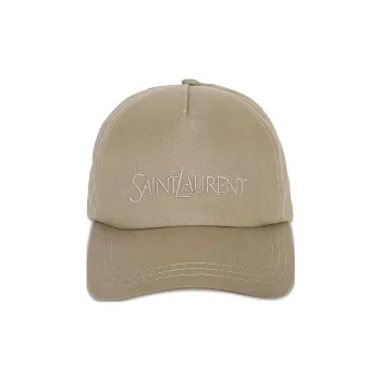 SAINT LAURENT Baseball Caps Men's Light Umber