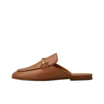 TOD'S Logo Engraved Slip On Mules Women's