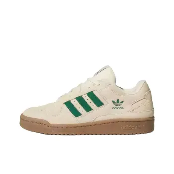 Adidas Originals Forum Low Cl Warm Vanilla Dark Green Ivory
