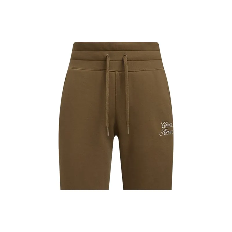 Under Armour Knitted Sports Pants Women's Suburban Coyote Brown-2