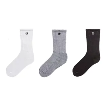Lululemon Daily Essential Mid Calf Socks Unisex 3 Pack
