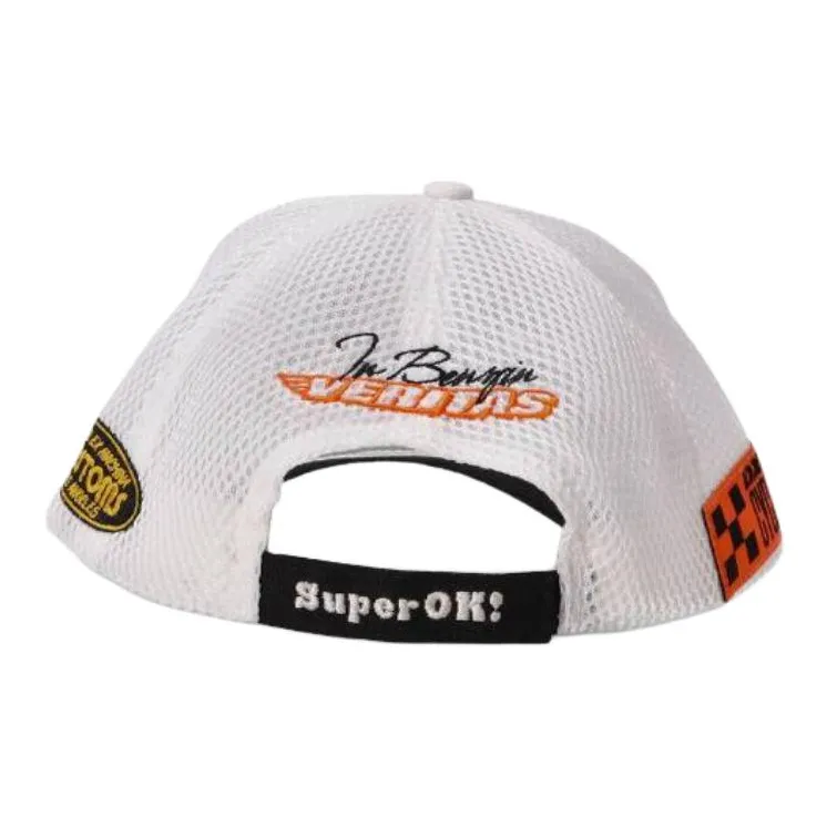 Deus Ex Machina Baseball Caps Men's White-1