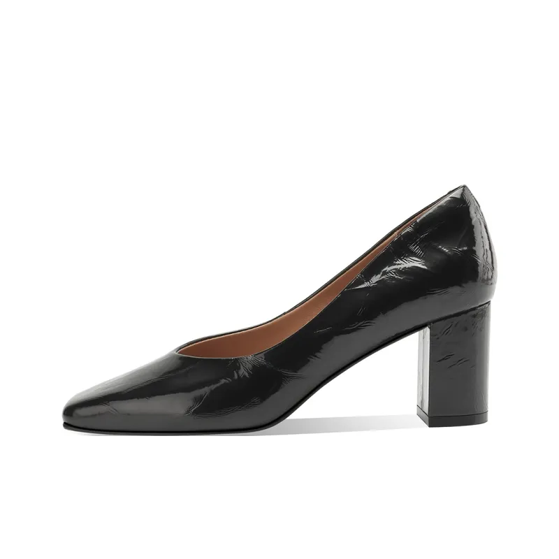 Rosa Bianca Chunky Heel High Heels 6.5cm Women's-7