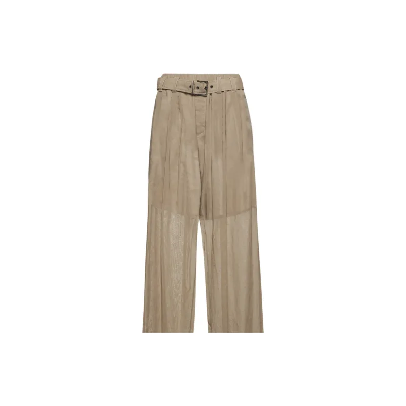 Brunello Cucinelli Belted Wide Leg Trousers-2