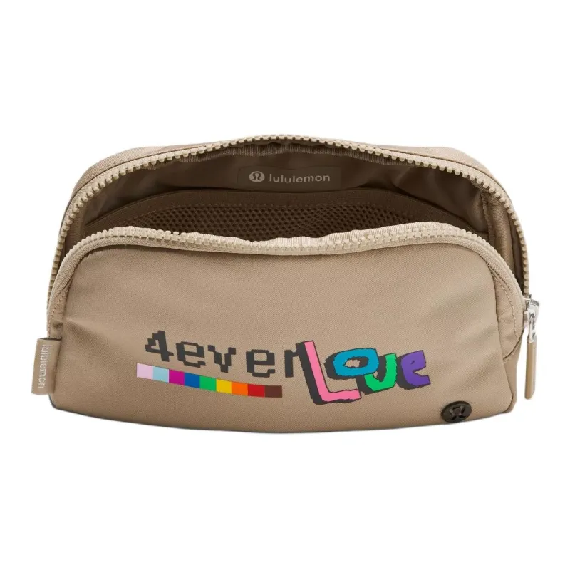 Lululemon Recycled Polyester Fanny Pack Unisex Beige-3