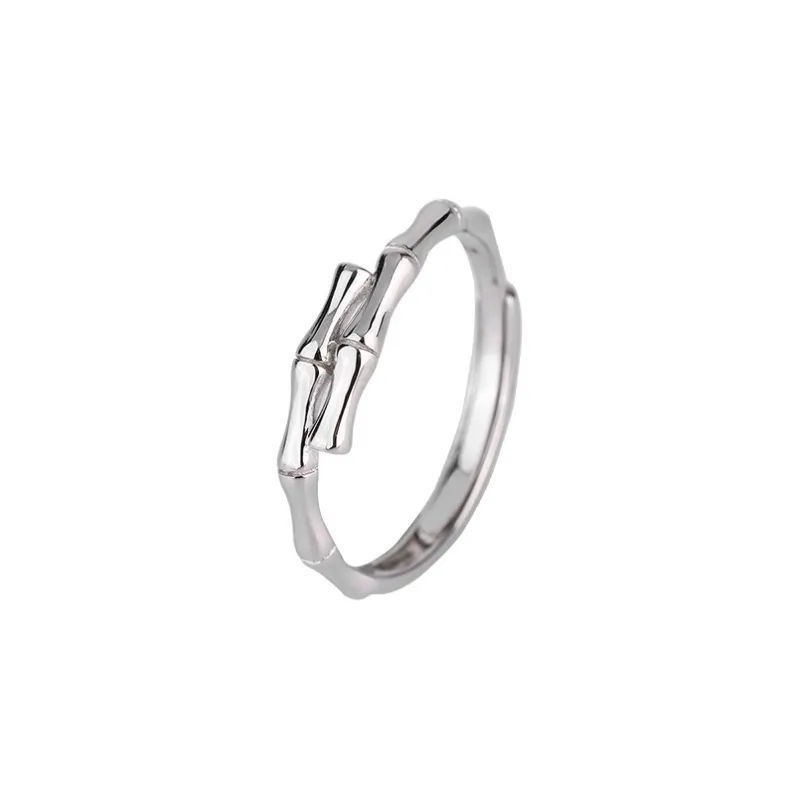 PHOENIXSILY 999 Fine Silver Rings Unisex-7